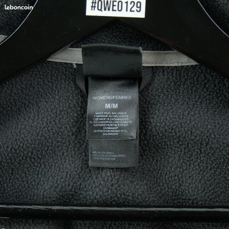 The North Face Veste polaire Khumbu Jacket TKA 300 Femme Taille M Noir #QWE0129 (image 7)