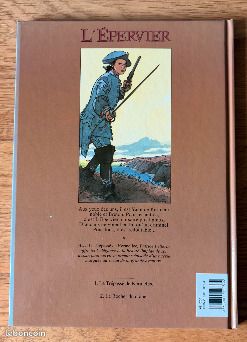 BD L'épervier Tome 1 Le trépassé de Kermellec EO sans ex libris (image 2)