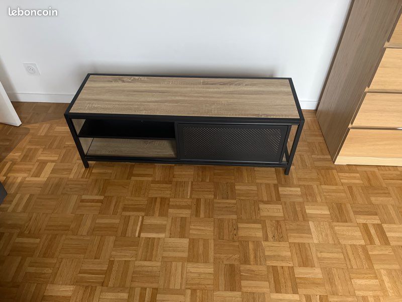 Meuble TV marque But Oskar Style industrielle (image 1)