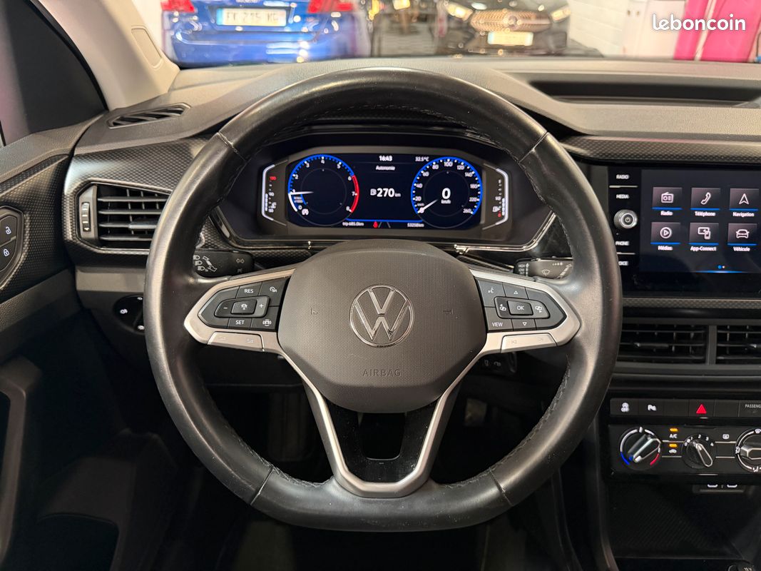 VOLKSWAGEN T-CROSS 1.0 TSI LIFETECH carplay régulateur de vitesse Garantie 12 mois (image 17)