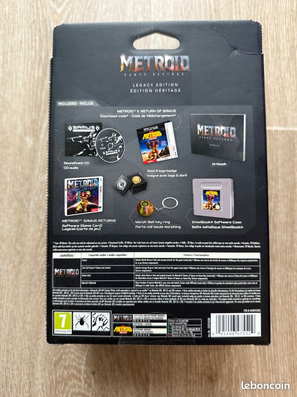 Metroid samus return Nintendo 3DS legacy edition Jeux vidéo