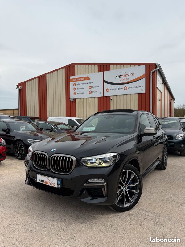 BMW X3 M40i G01 360 ch Xdrive / FEU FULL LED / CUIR ETENDU / HARMAN KARDON / CAMERA 360 / COMPTEUR VIRTUAL / TOIT OUVRANT PANORAMIQUE / SIEGES ELEC. CHAUFFANTS & VENTILEE / KEYLESSS / SUIVI BMW (image 10)