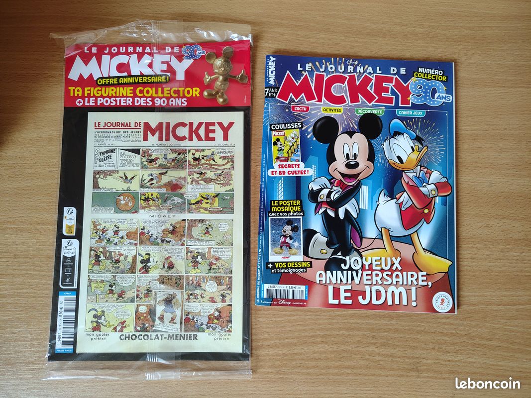 Lot De 115 Magazines Le Journal De Mickey - Années 80 - Bon état Général