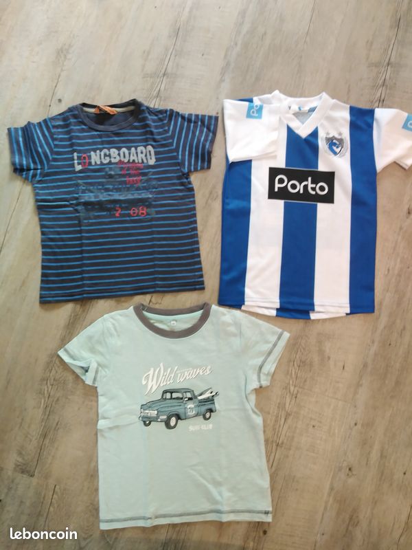 Lot 3 t-shirt manches courtes - taille 6 ans (image 1)