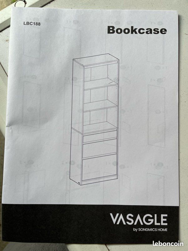 Bibliothèque armoire haute (image 4)