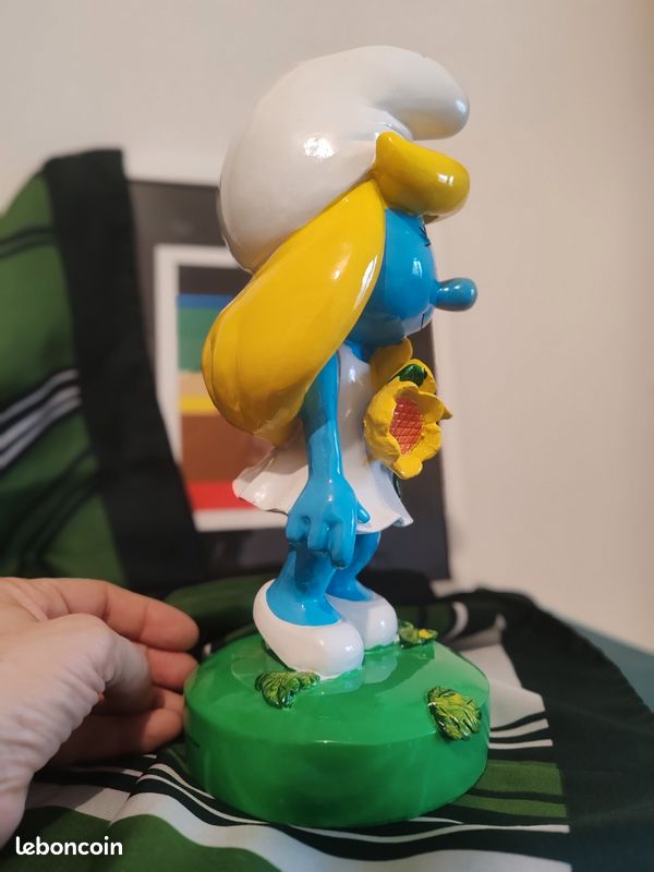 Figurine Schtroumpf Shell PROMO 20016 – RARE – Très Bon état (Schtroumpf Puffi)