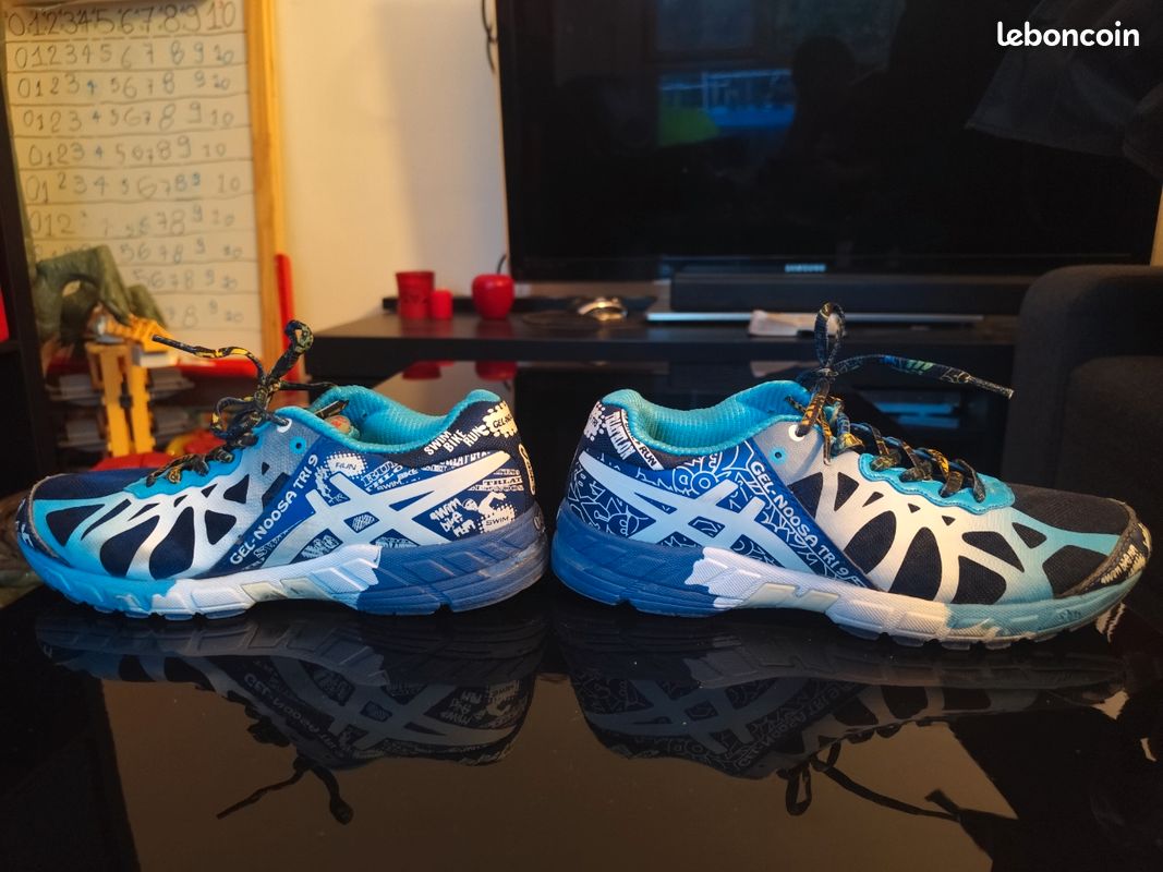 Mens Noosa Asics Gel Noosa Tri Argent Chaussures De Running Femme