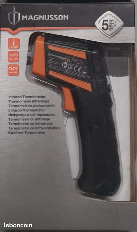 Thermomètre numérique sans contact Magnusson (image 2)