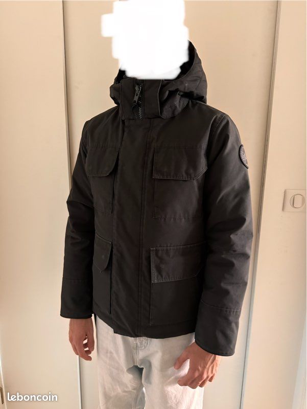 Parka Maitland Black Canada Goose (avec facture d'achat) Vêtements