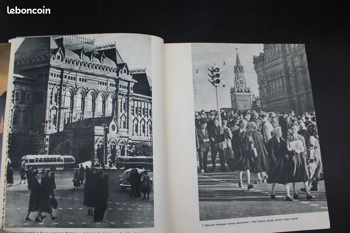 Ancien livret touristique ville de mockba moscou an 60 (image 4)
