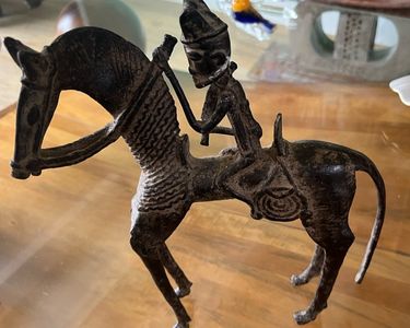 Cavalier Dogon, Mali, Bronze, xx siècle, Art Africain | Kaufen auf