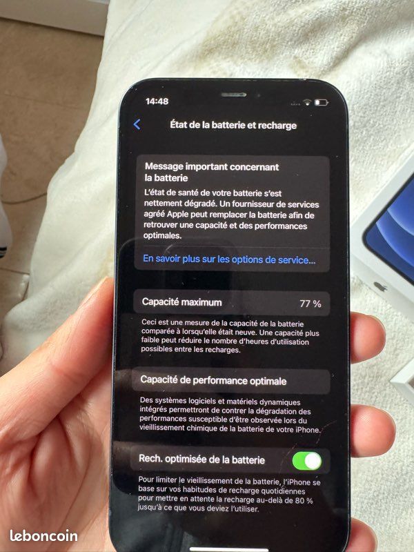Iphone 12 noir 128 gb (image 8)