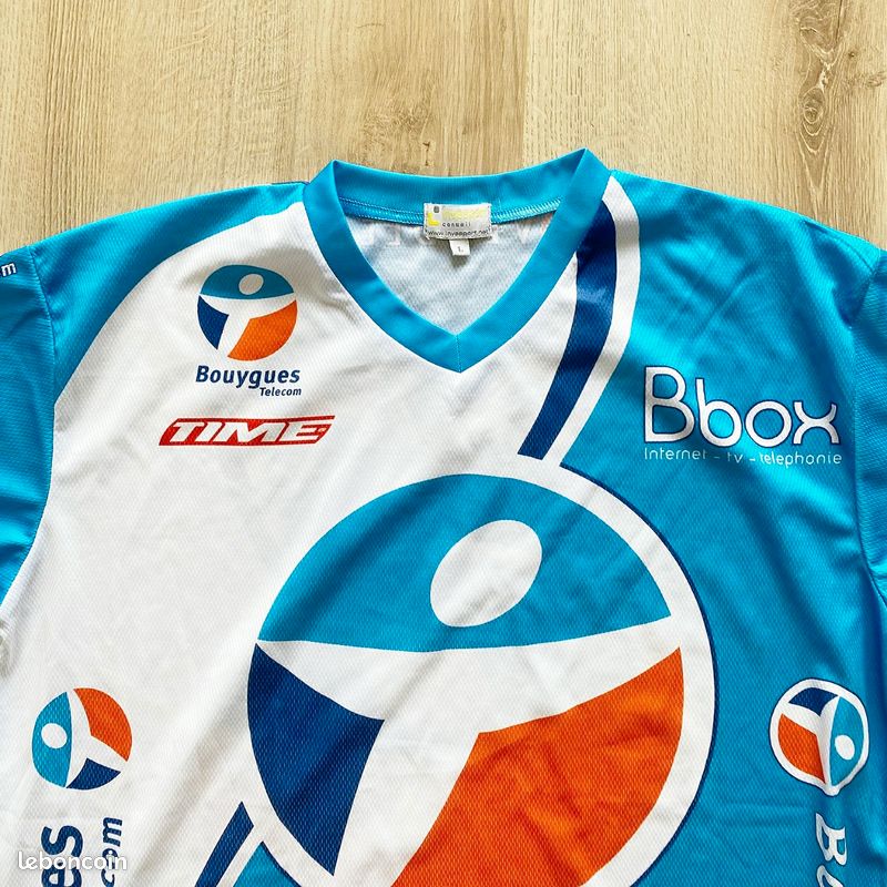 Maillot De Cyclisme Homme - Bleu - Taille XL - Occasion - Sans Marque