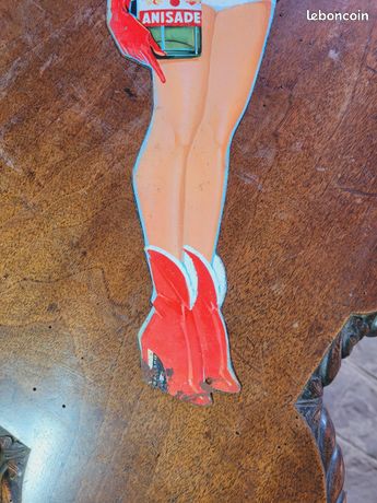 Lot De 6 Dessous De Verre Rares Berger Pin Up - Bois De Pin - Occasion