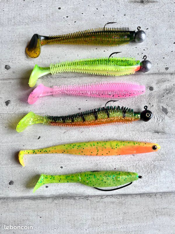 Leurres souples Fox rage Spikey Shad + Westin pêche (image 1)