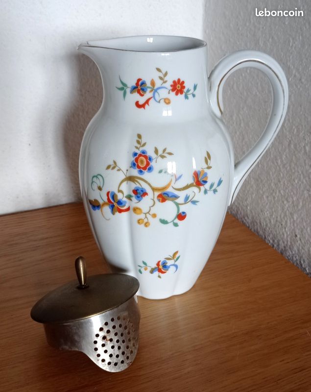Théière chocolatière en porcelaine 1930/40 (image 6)