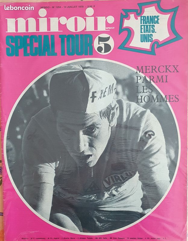 Revue Miroir Du Cyclisme – Tour De France 1968, édition Originale, Nombreuses Photos, état Correct