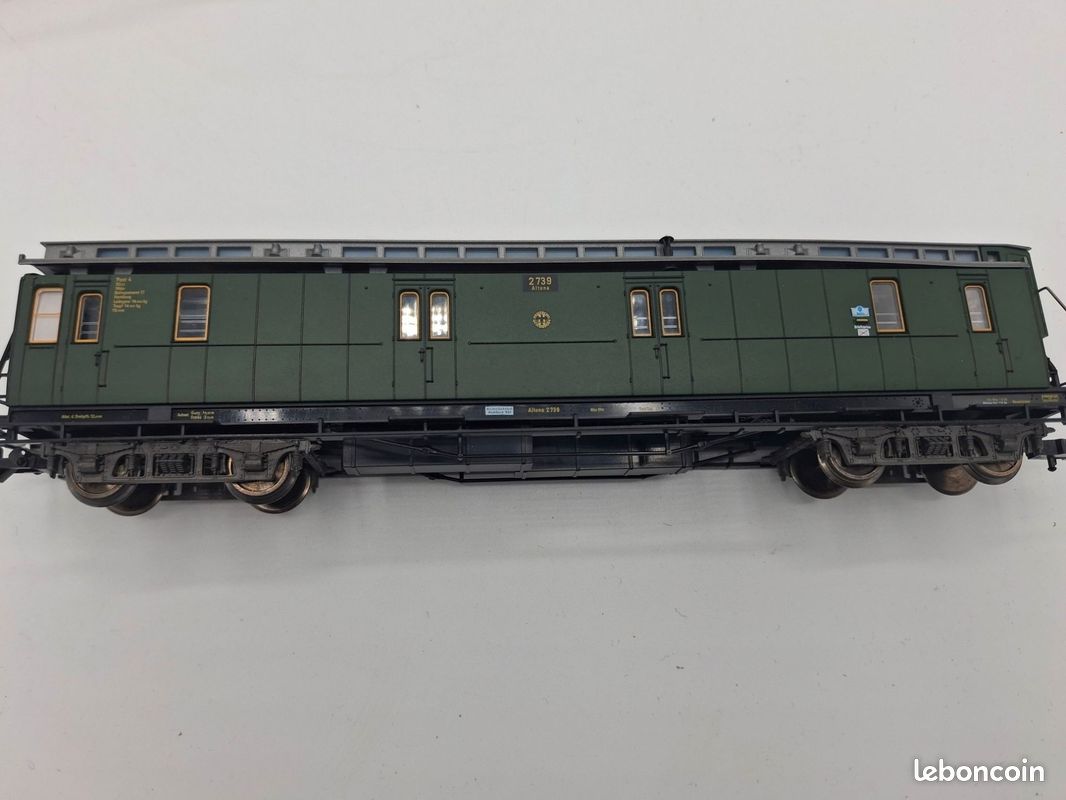 Fleischmann N 846007 Jeu 3 Wagon Époque VI Analogue Neuf 1:160 Fleischmann N 846007 Jeu 3 Wagon Époque VI Analogue Neuf 1:160
