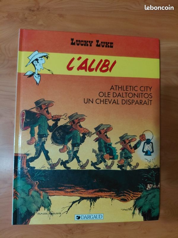 Bd "Lucky Luke-L’alibi" en EO et en TBE (image 1)