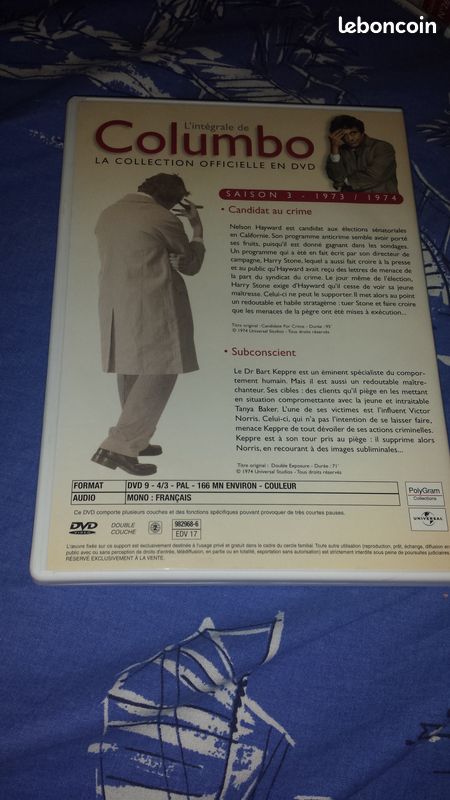 Dvd columbo n° 10 saison 3 (image 2)