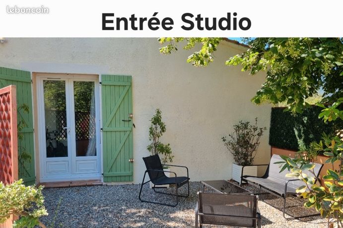 Studio 30m2 avec extérieur