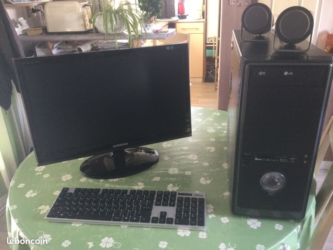 PC Tour + Ecran Samsung + Imprimante HP (image 3)