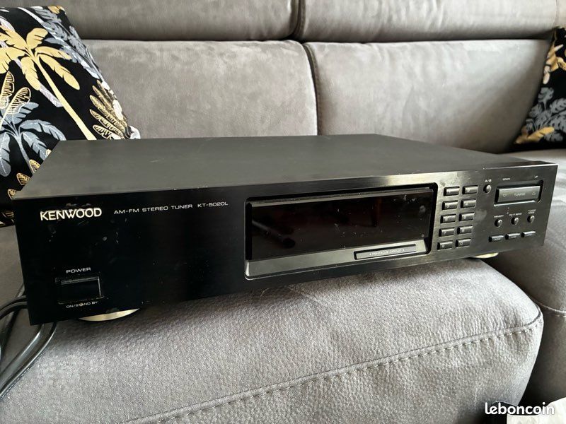 Lecteur Minidisc Kennwood (DMF-5020) Noir - avec télécommande - BON ÉTAT