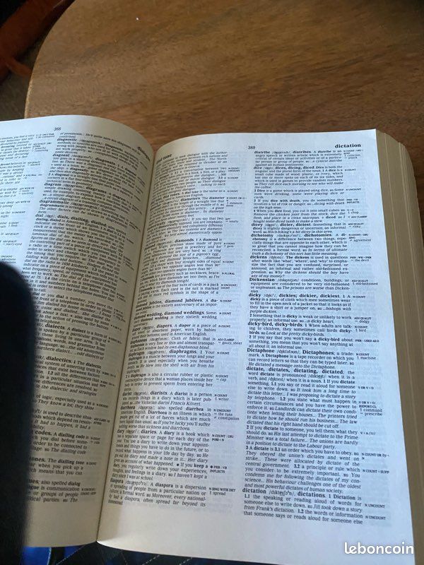 Dictionnaire anglais (image 2)