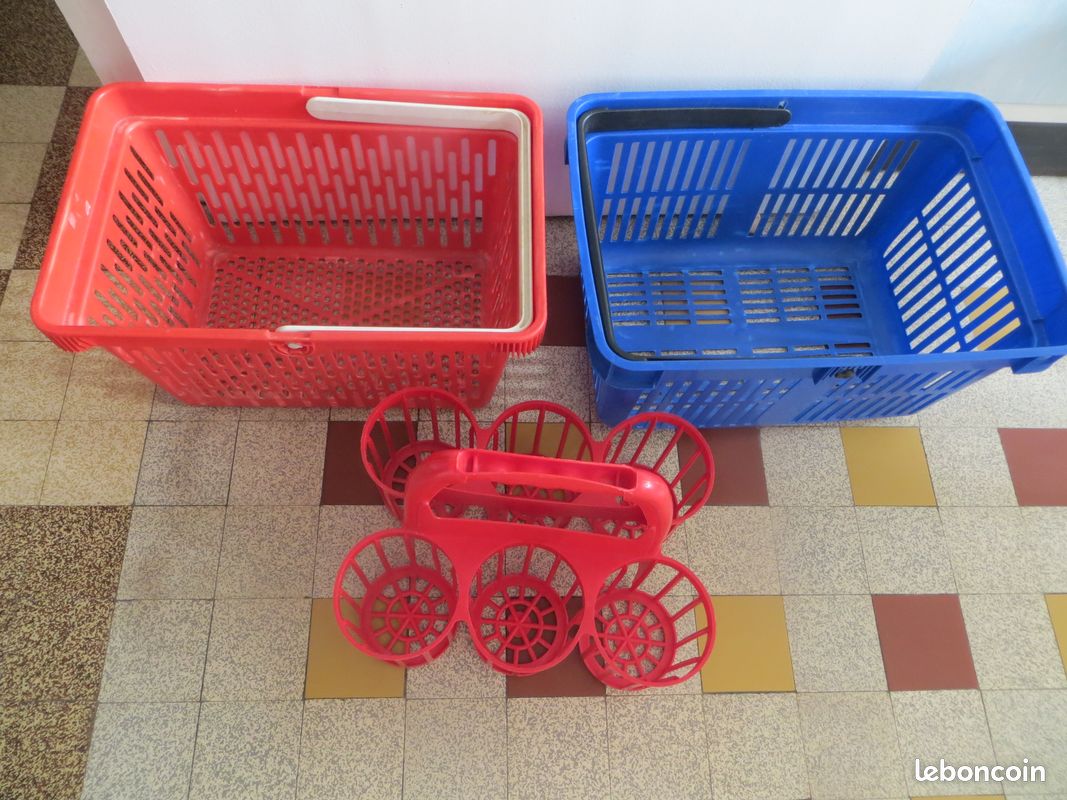 Lot porte-bouteilles et paniers tous usages (image 2)