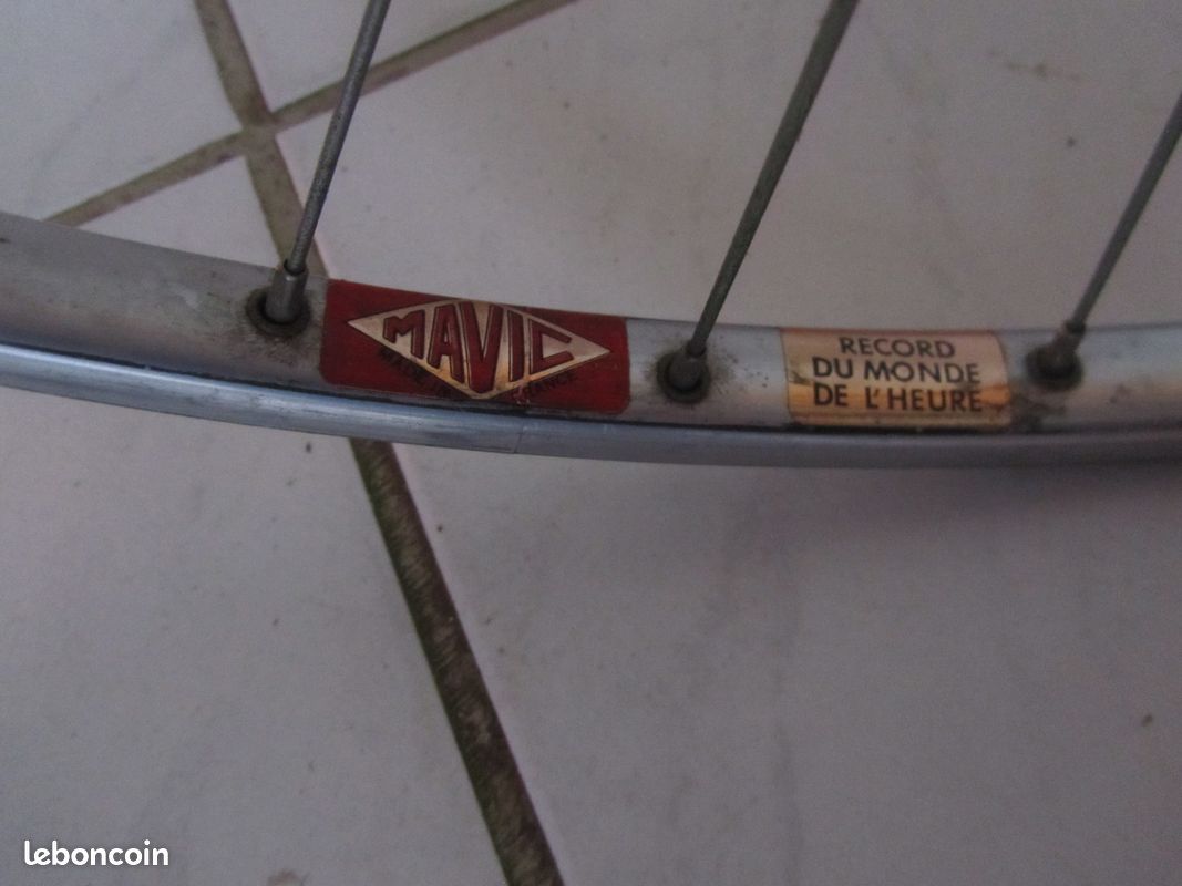 Paire de roues boyaux vintage (image 7)