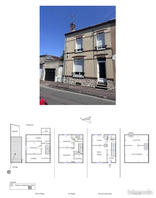 Maison 3 pièces 65 m² · à Montargis · 65 m² · 127 500 €