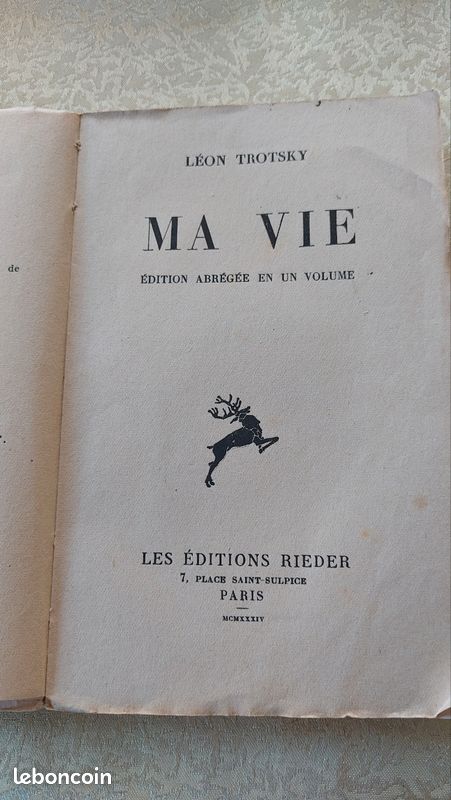 Livre Ma Vie (image 3)