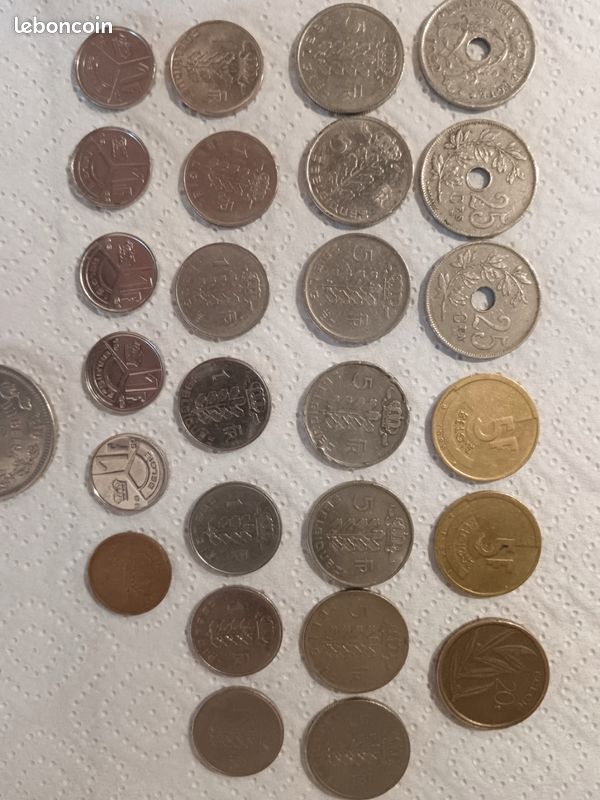 27 pièces Belges (image 3)