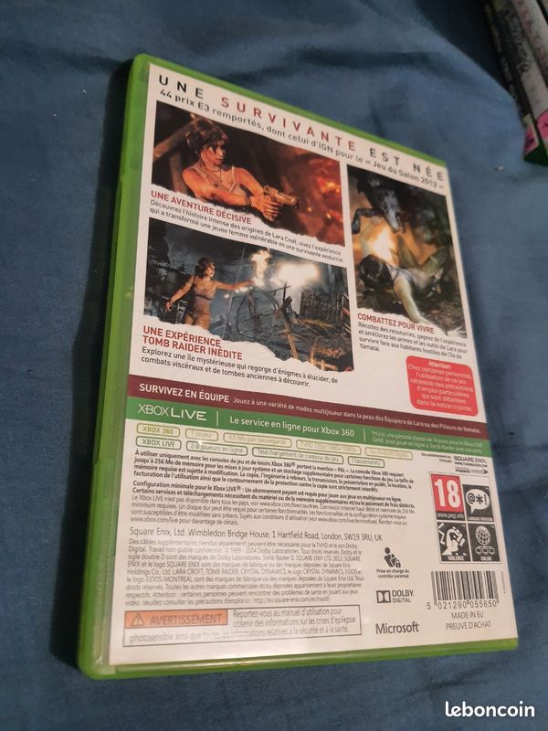 Tomb raider xbox 360 (image 2)