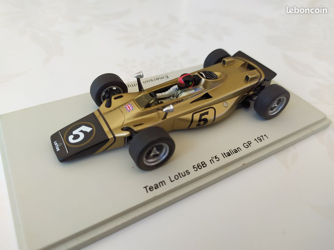 Spark 1:43 Ron Flockhart Lotus 18 #22 6th Français GP Formule 1 1960