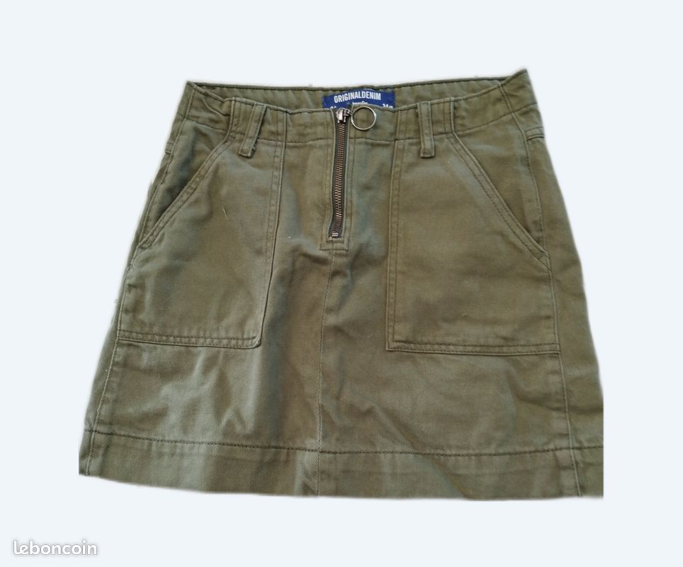 Jupe kaki (image 1)