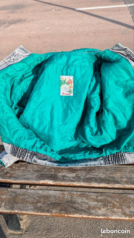 [PIÈCE ARCHIVE] Veste Denim Bitume Paris - État Neuf - Ultra Rare detail — LBC AT'Brocante Troyes