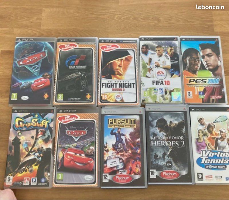 Lot De Jeux PSP - Sélection Variée D'occasion - Bon état