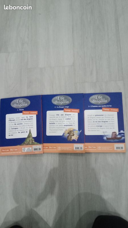 Livres de la saga L ile aux dragons (image 3)