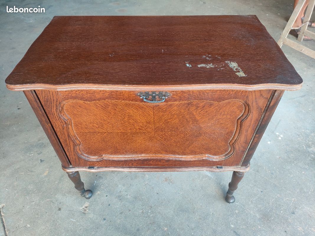 Meuble bar bois (image 1)
