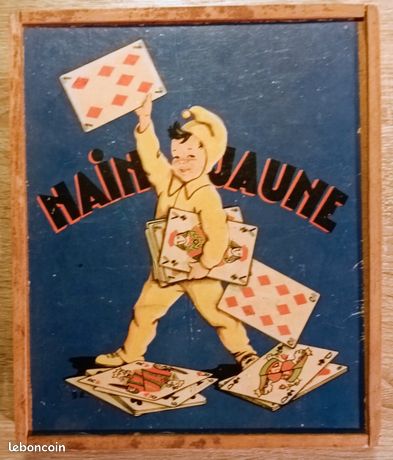 NAIN JAUNE ANCIEN DÉBUT fin XIX eme SIÈCLE