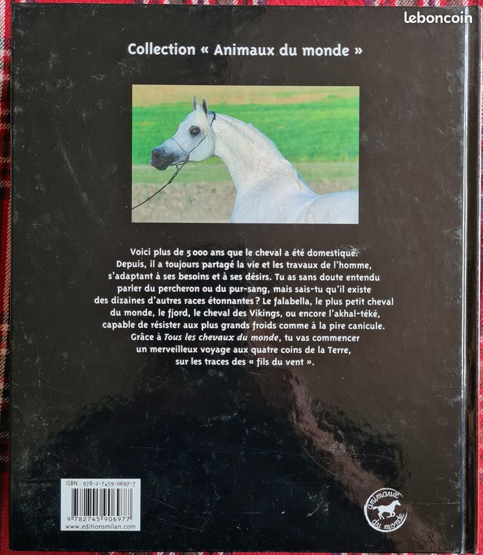 Livre "Tous les chevaux du monde" Milan Jeunesse (image 2)