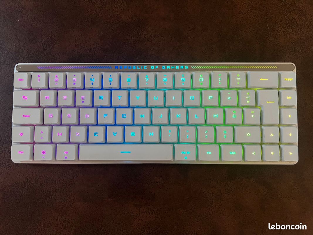 ASUS ROG Falchion RX Low Profile – Clavier Gaming Sans-Fil ⌨️🔥 (image 1)