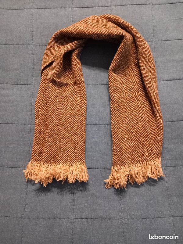 Écharpe homme pure laine (image 1)