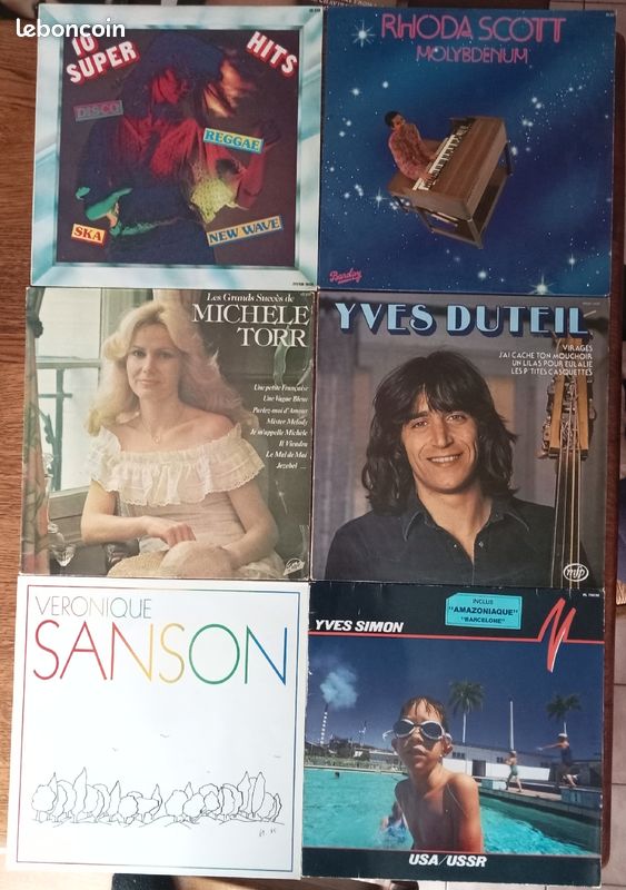 Disques vinyle 33 tours (image 1)