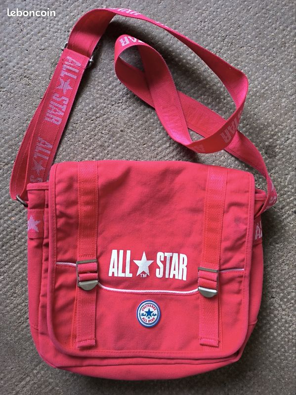 Sac besace converse rouge Accessoires Bagagerie - Main Image