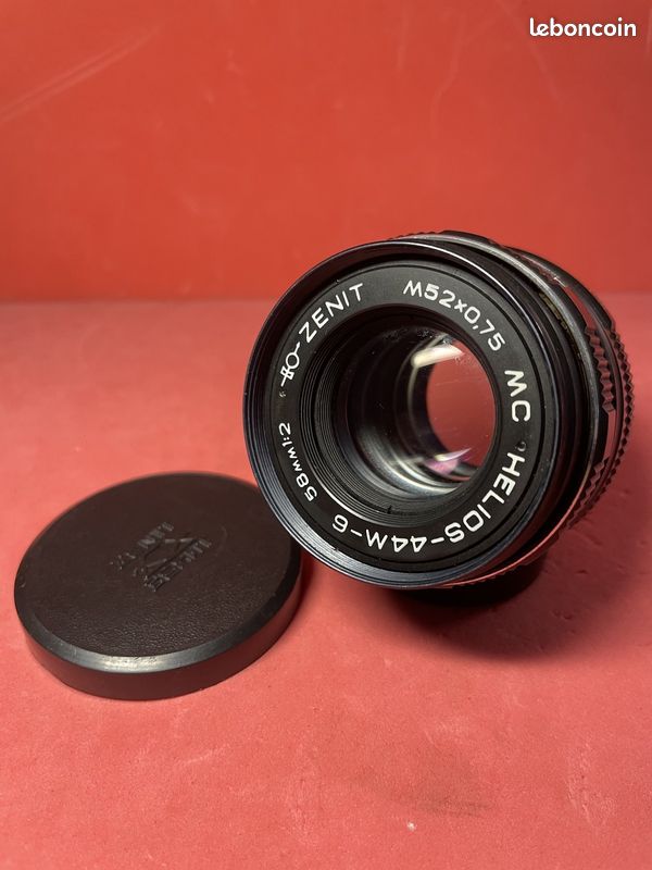 M42 / Helios 44M-6 58mm F2 / Valdai-URSS 91 / Diaphragme Décliqué / Bon État (image 1)