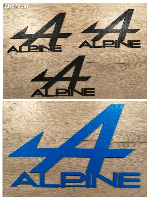 Plaque Métal Vintage – Alpine – Parking Privé – Enseigne Garage – Déco A110/A310
