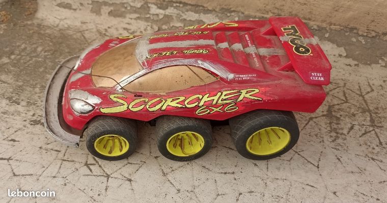 Tyco scorcher 6x6 9.5 turbo - Jeux & Jouets