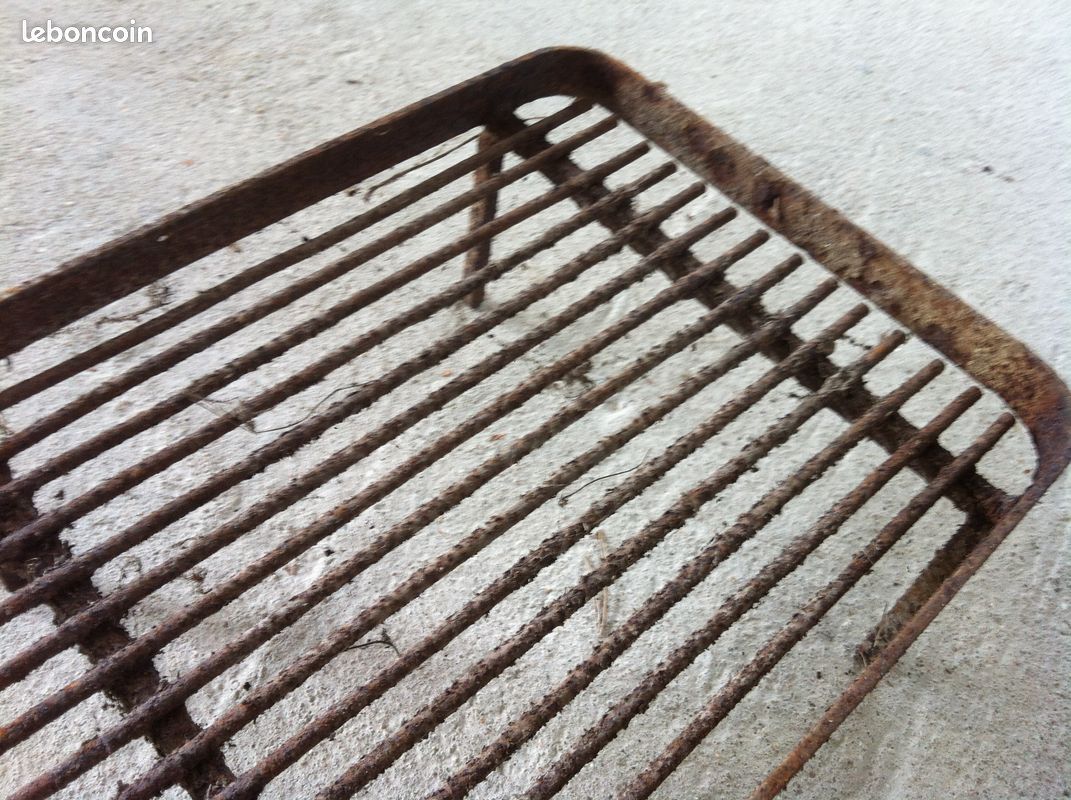 Grille de cheminée 16x32cm blanc